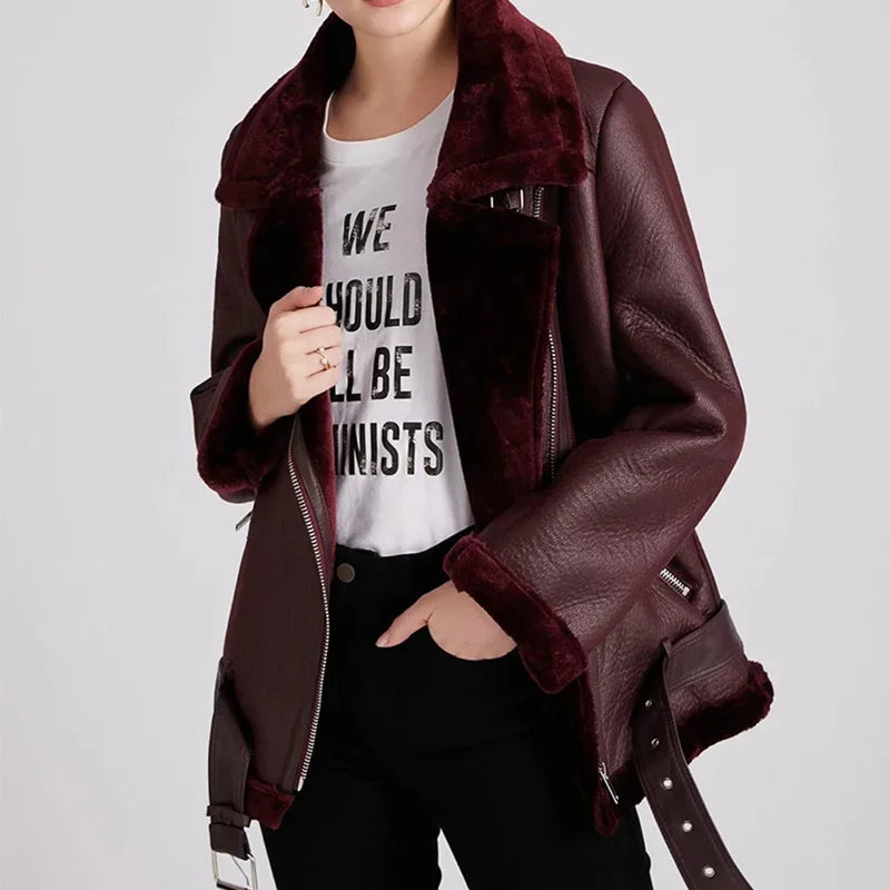 Chaqueta Biker Térmica Nordic Warm