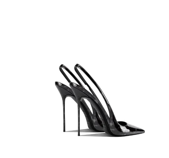 Zapatos de Tacón Destalonados Estampado Carey "Alurea"