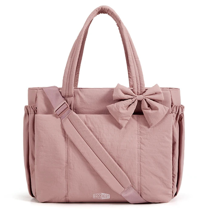 Bolso para portátil Bagsmart Crush de 23 litros (rosa)