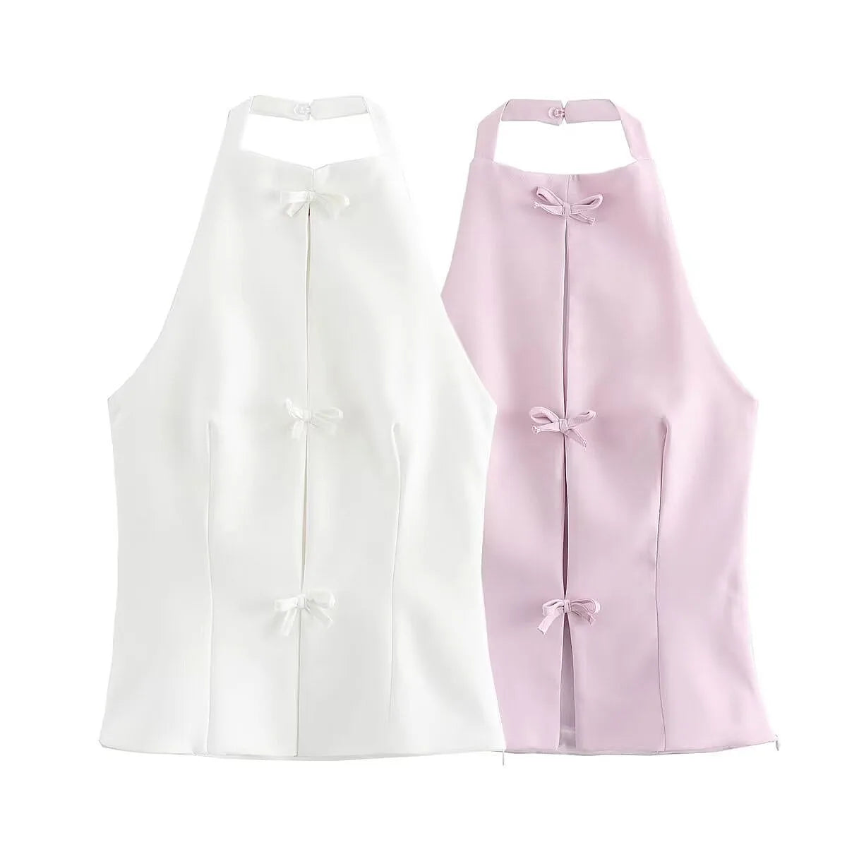 Top Halter Satinado™ – Elegancia y Estilo Femenino