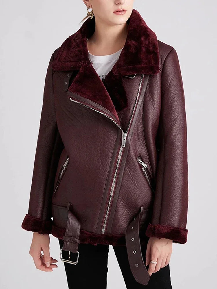 Chaqueta Biker Térmica Nordic Warm