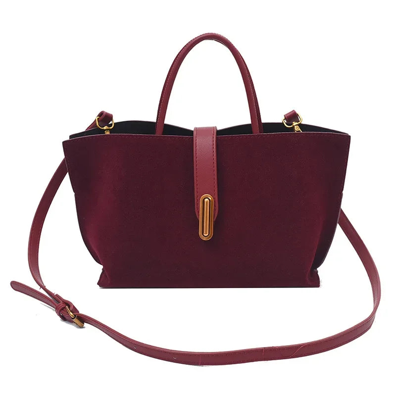 Bolso bandolera de estilo coreano a la moda, bolso cruzado y bolso de piel sintética simple para mujer