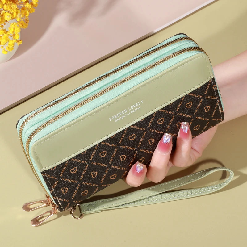 Cartera Monedero Elegance Rosa Pastel
