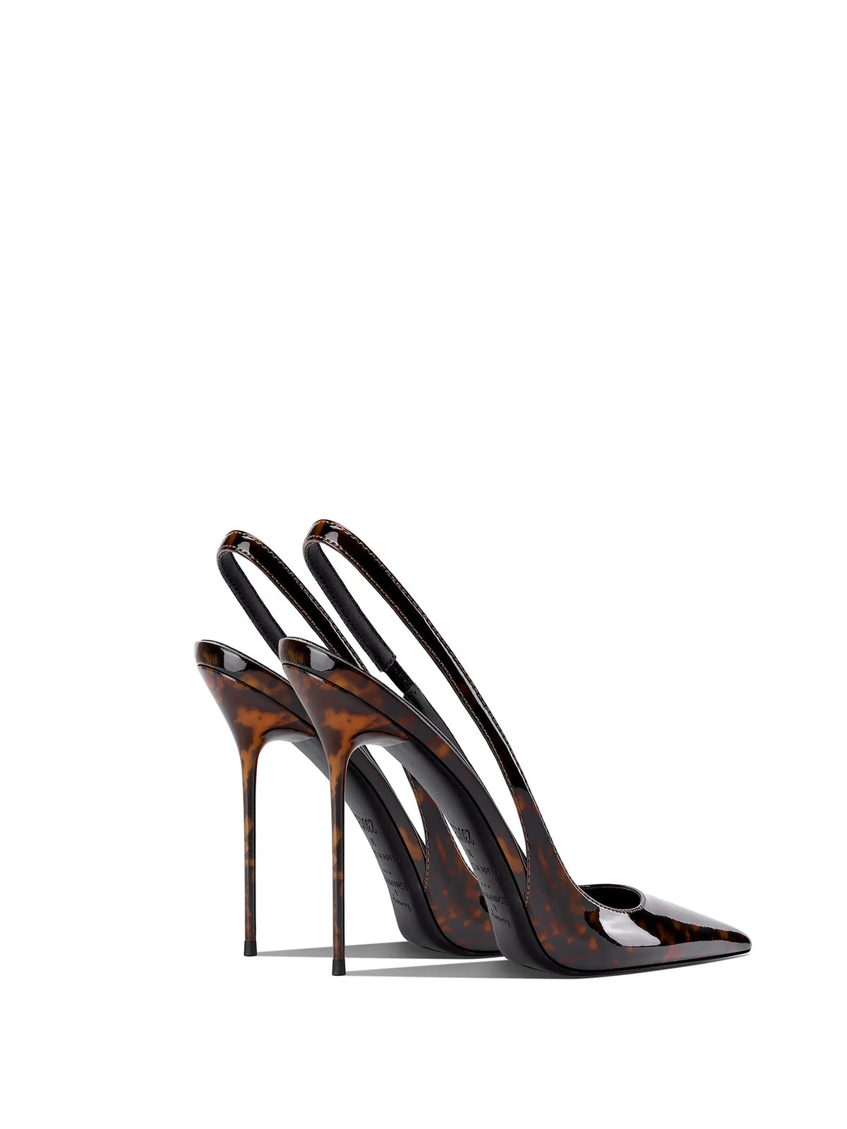 Zapatos de Tacón Destalonados Estampado Carey "Alurea"