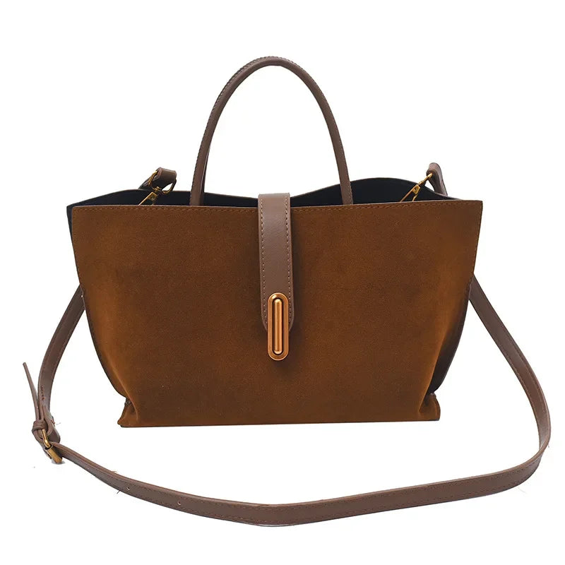 Bolso bandolera de estilo coreano a la moda, bolso cruzado y bolso de piel sintética simple para mujer