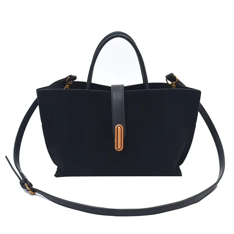 Bolso bandolera de estilo coreano a la moda, bolso cruzado y bolso de piel sintética simple para mujer