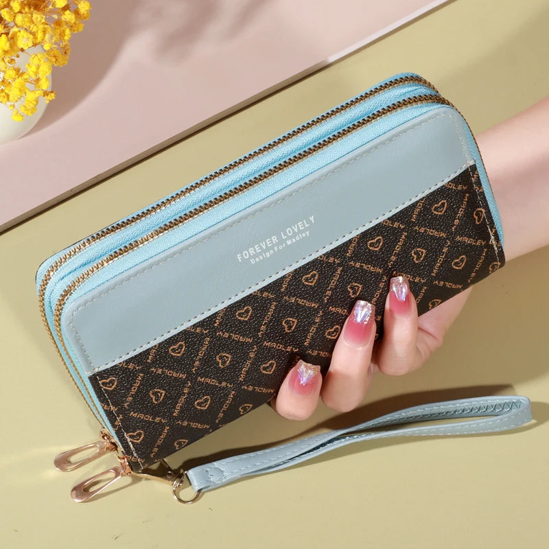 Cartera Monedero Elegance Rosa Pastel