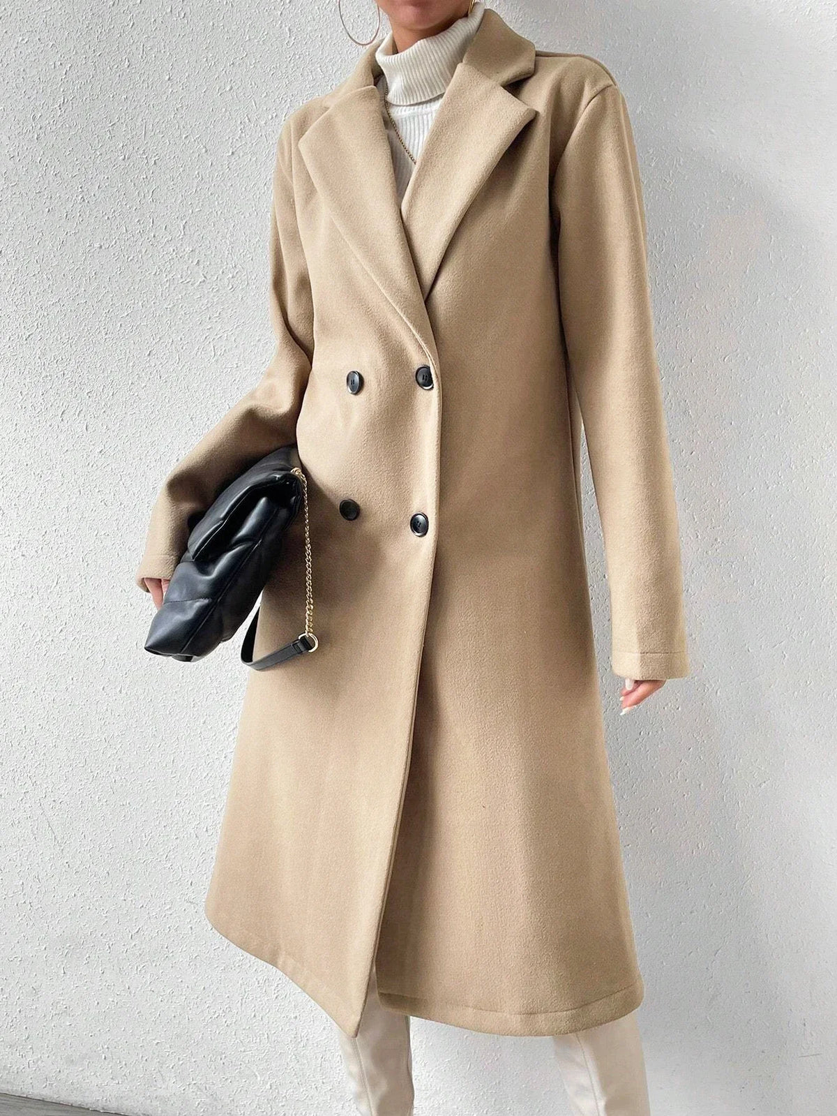 Abrigo Paño Estilo Sartorial Viena