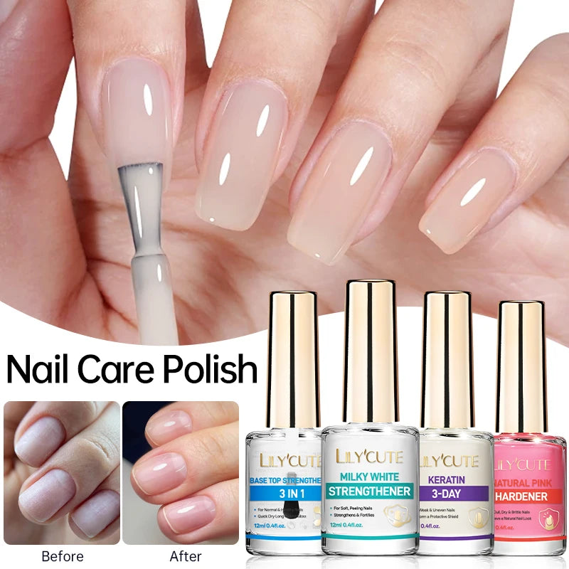 LilaNail – Fortalecedor de Uñas con Brillo Espectacular