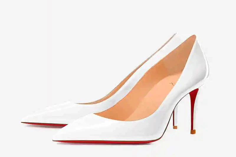 Zapatos de Salón Clásicos de Tacón Alto con Suela Roja "Alurea"