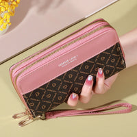 Cartera Monedero Elegance Rosa Pastel