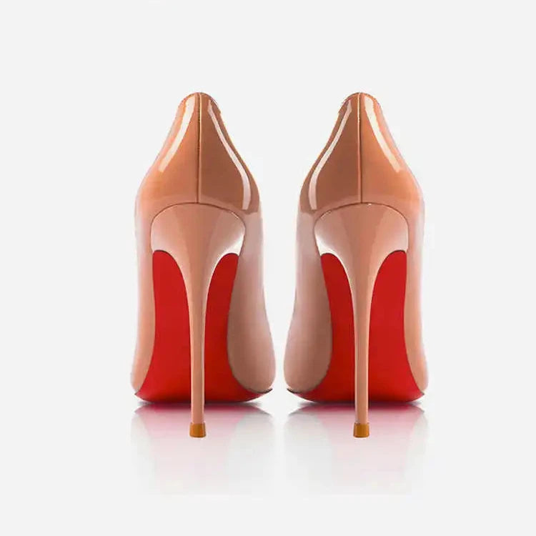 Zapatos de Salón Clásicos de Tacón Alto con Suela Roja "Alurea"