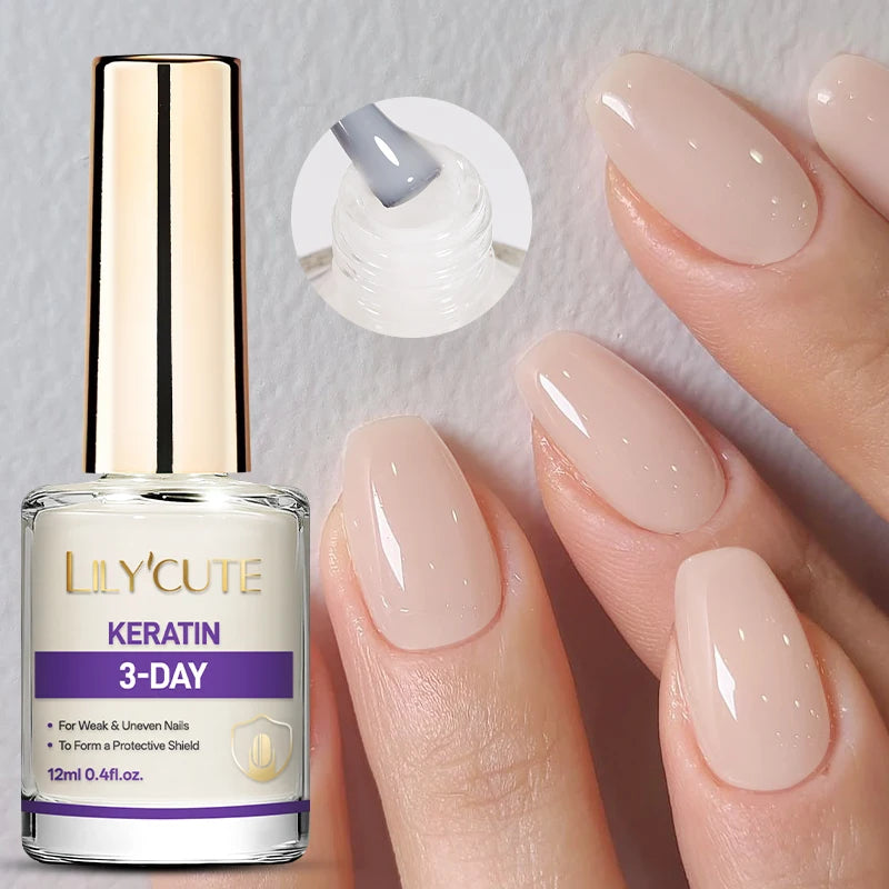 LilaNail – Fortalecedor de Uñas con Brillo Espectacular
