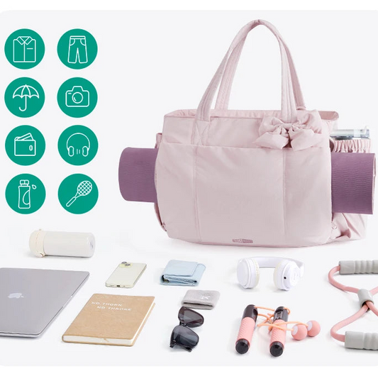 Bolso para portátil Bagsmart Crush de 23 litros (rosa)