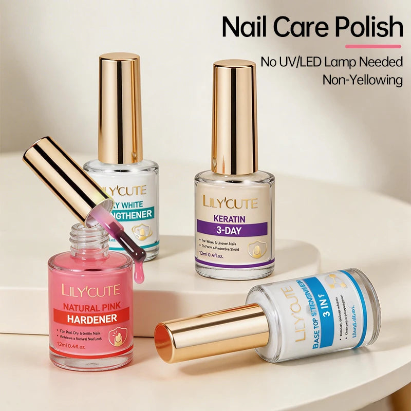 LilaNail – Fortalecedor de Uñas con Brillo Espectacular