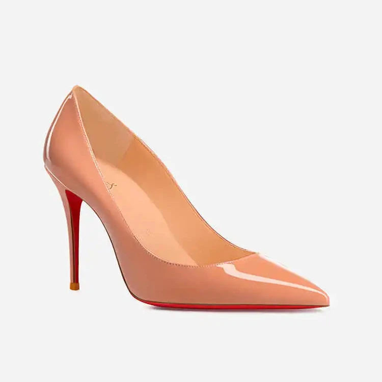 Zapatos de Salón Clásicos de Tacón Alto con Suela Roja "Alurea"