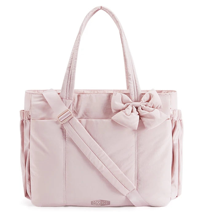 Bolso para portátil Bagsmart Crush de 23 litros (rosa)