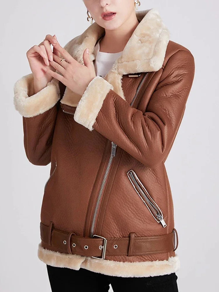 Chaqueta Biker Térmica Nordic Warm